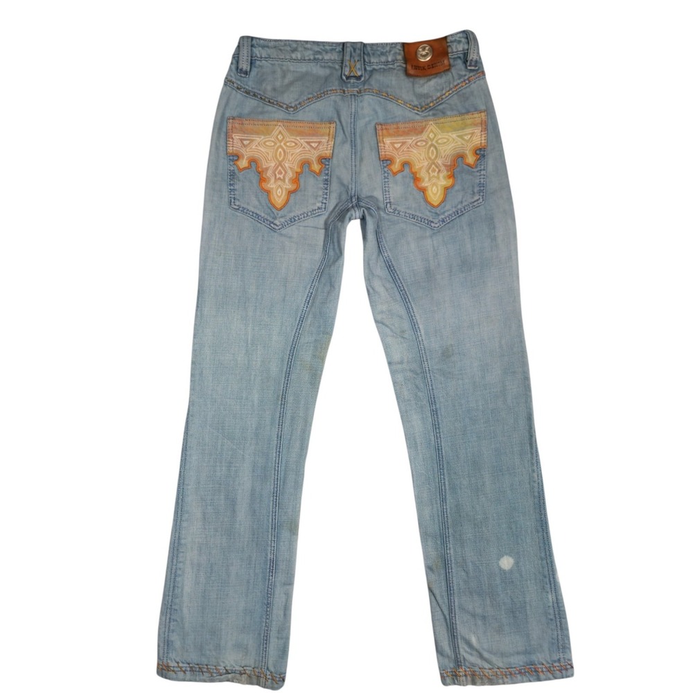 Antik Denim Woman's Blue Jeans Size 30 Distressed See Pictures